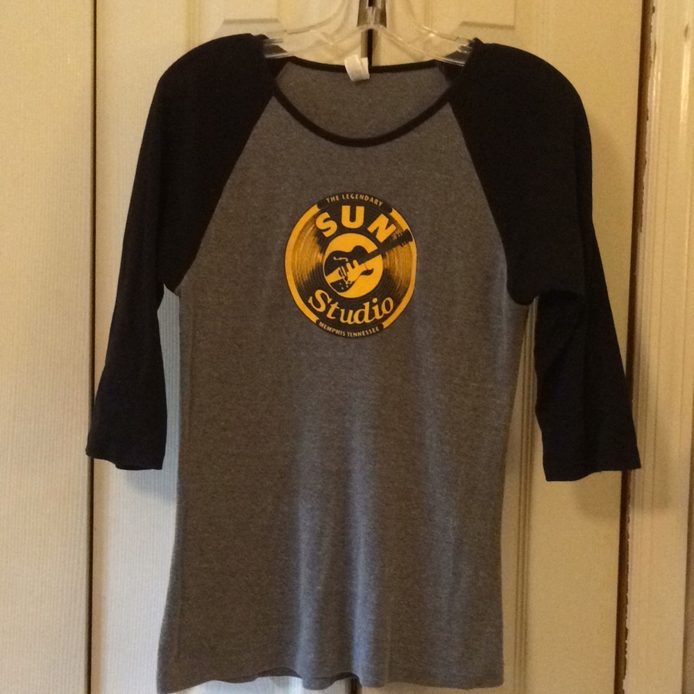 Sun Studio baseball T-shirt